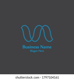 Sound waves vector illustration design template
