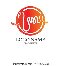 Plantilla de diseño de ilustraciones vectoriales de ondas de sonido