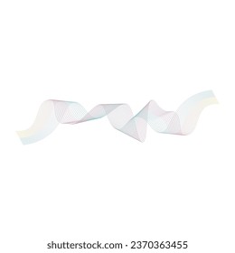 Plantilla de diseño de ilustraciones vectoriales de ondas de sonido