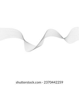 Sound waves vector illustration design template