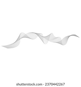 Sound waves vector illustration design template