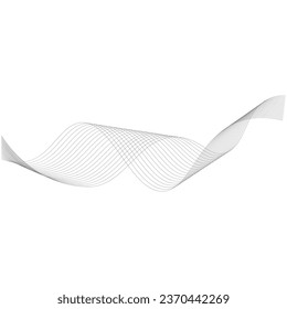 Plantilla de diseño de ilustraciones vectoriales de ondas de sonido