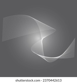 Sound waves vector illustration design template