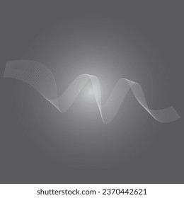 Sound waves vector illustration design template