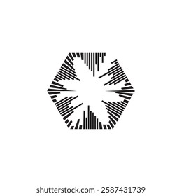 Sound waves vector illustration design template