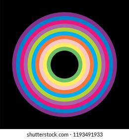 sound waves,circle effect vector