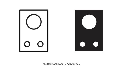 Soundbox icon template color editable. for graphic and web design.