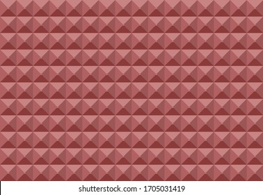 Soundproofing background. The texture of the wall of a recording studio. Vector eps10. Acoustic foam rubber wall pattern for sound studio recording, Vector illustration.
