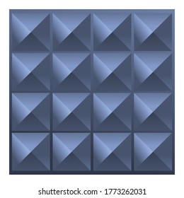 Icono de barrera de insonorización. Dibujo del icono del vector de barrera de insonorización para el diseño web aislado en fondo blanco