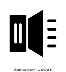 soundsystem  icon or logo isolated sign symbol vector illustration - high quality black style vector icons
