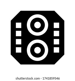 soundsystem  icon or logo isolated sign symbol vector illustration - high quality black style vector icons
