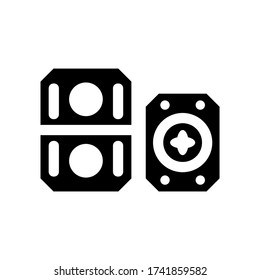 soundsystem  icon or logo isolated sign symbol vector illustration - high quality black style vector icons
