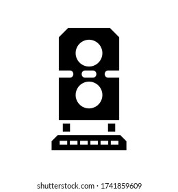 soundsystem  icon or logo isolated sign symbol vector illustration - high quality black style vector icons
