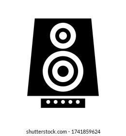 soundsystem  icon or logo isolated sign symbol vector illustration - high quality black style vector icons
