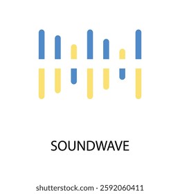 Soundwave icon. vector.Editable stroke.linear style sign for use web design,logo.Symbol illustration.