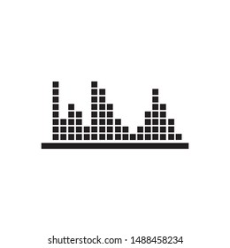 soundwave illustration logo icon vector template