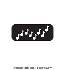 soundwave illustration logo icon vector template