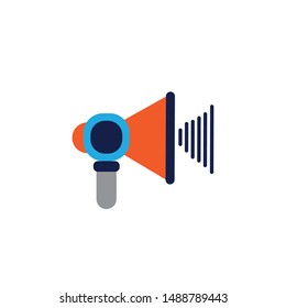 soundwave illustration logo icon vector template