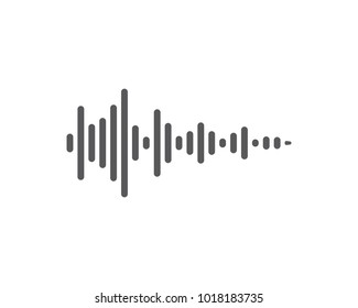 soundwave ilustration logo vector icon template