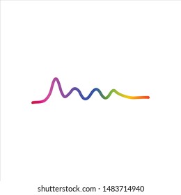 soundwave logo vector icon template