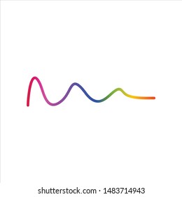 soundwave logo vector icon template