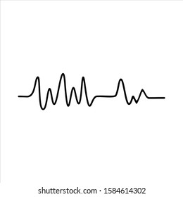 soundwave logo vector icon template