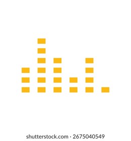 Soundwave Music, Vektorgrafik, flach