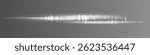 Soundwave set icon. White luminous frequency lines on transparent background. Perfect for futuristic interface, audio mixing, sound detection visuals, digital technology and communication.