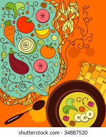 The soup
