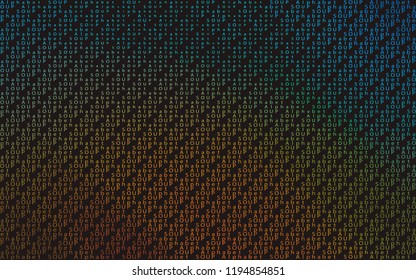 Soup alphabet color. Letters background pattern for design imagination. Vintage colored halftone pattern. Abstract backdrop dark color grunge texture symbols. Vector illustration of eps 10.