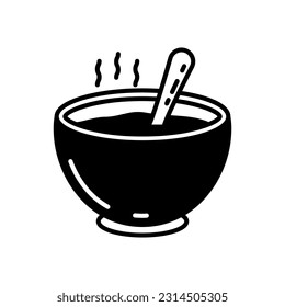 Soup Bar icon in vector. Illustration