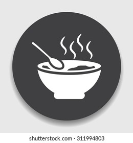 soup bowl  icon