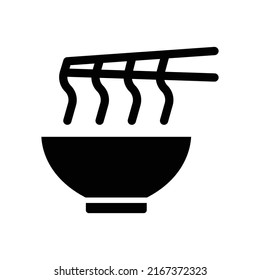 Soup bowl Isolated Vector icon which can easily modify or edit

