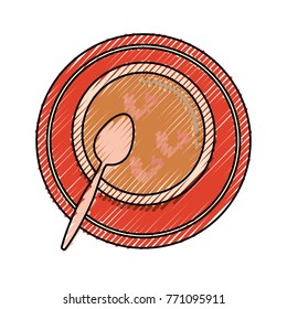 soup bowl and spoon icon