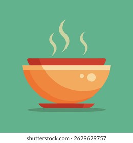 soup bowl with steam minima 