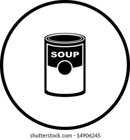 Soup Can Symbol