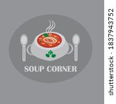 SOUP CORNER RESTURANT STYLE VECTOR LOGO DESIGN