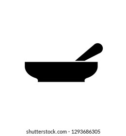 Soup cup icon. Emblem design for restaurant and coffee. Design menu. Hot food symbol. Vector illustration for web site or mobile app.