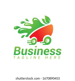 a soup delivery vector graphic for any busineess