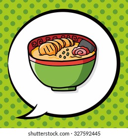 soup doodle, speech bubble