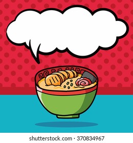 soup doodle, speech bubble