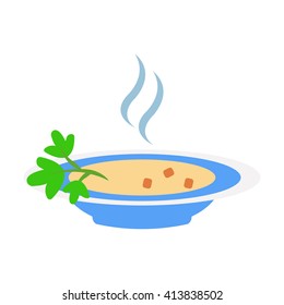 Soup icon.  