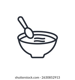soup icon collection .design style with background