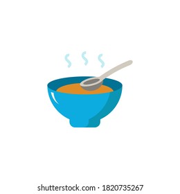Icono de sopa. Elemento sencillo de la recogida de alimentos marinos. Icono de sopa creativa para diseño web, plantillas, infografías y más