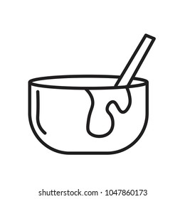 soup icon vector