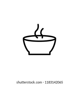 soup icon vector