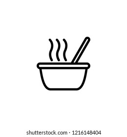 soup icon vector