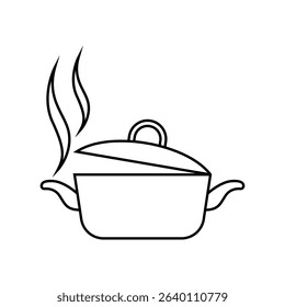 Soup icon vector. Brothn illustration sign. Bisque symbol. bouillon Logo. Bisk web icon.