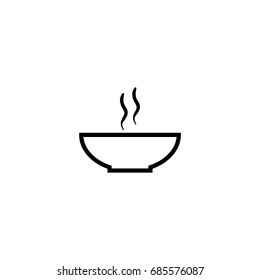 Soup icon, vector design element
