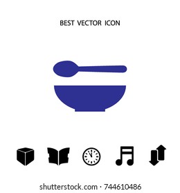 soup icon, vector design element